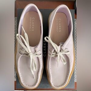 CLARKS, WALLABEE CUP, LIGHT LILAC